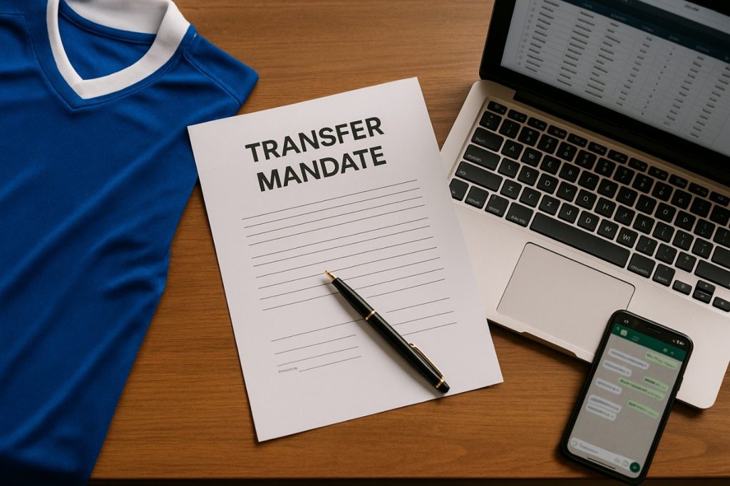 5 Cláusulas Clave que Todo Agente de Fútbol Debe Incluir en un Mandato de Transferencia