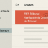 Admisibilidad procesal (TAS) – La omisión de solicitar fundamentos en plazo y la negligencia en no revisar la carpeta de spam hicieron firme la decisión de FIFA